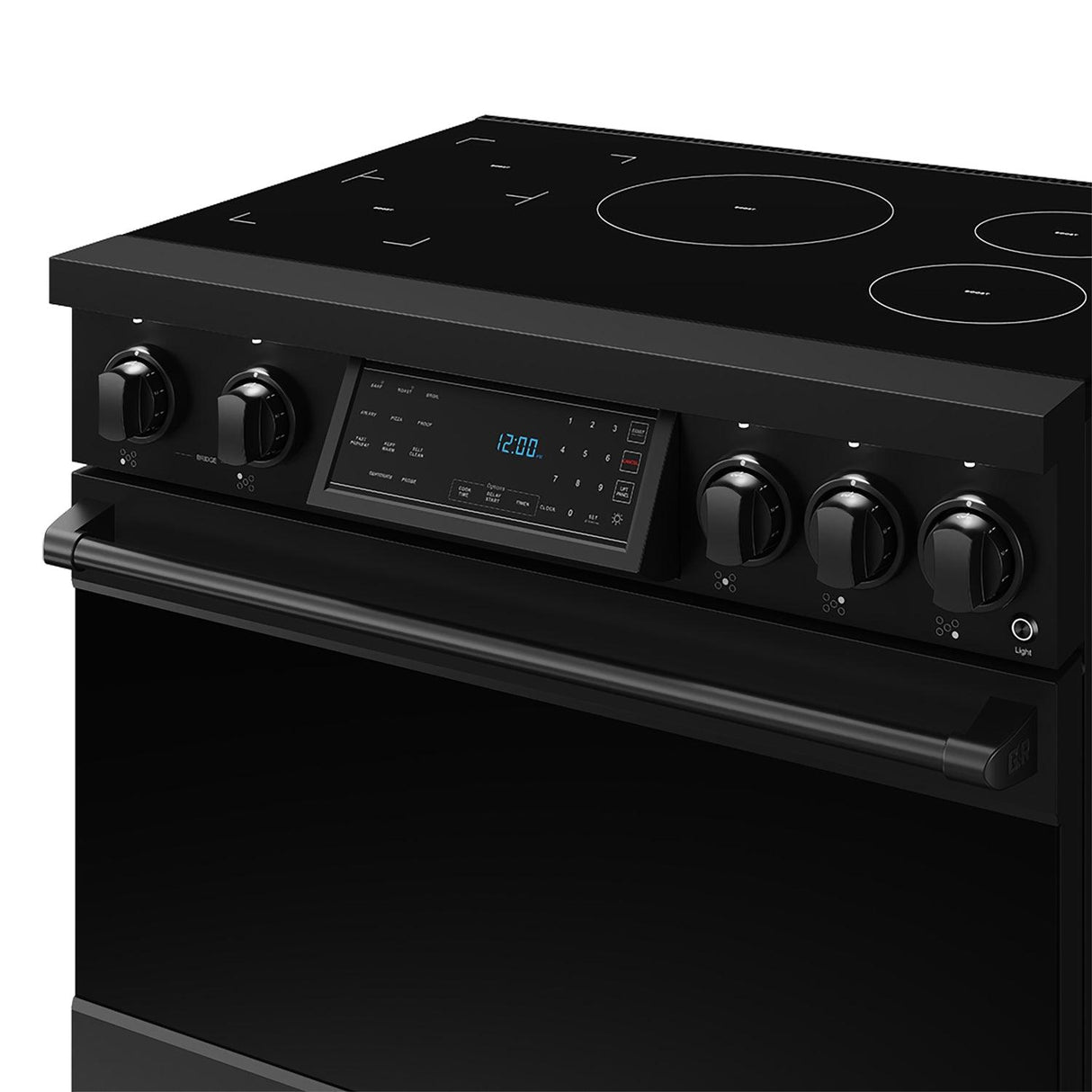 36 Inch Professional Induction Range With Tilt Panel Touch Control In Black Gordon Ramsay Series