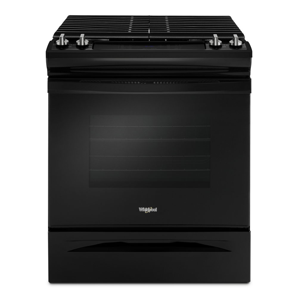 5.0 cu. ft. Front Control Gas Range with Cast-Iron Grates