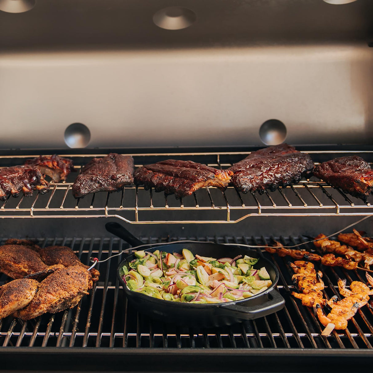 Genesis SX-325s Smart Gas Grill (Natural Gas) - Stainless Steel