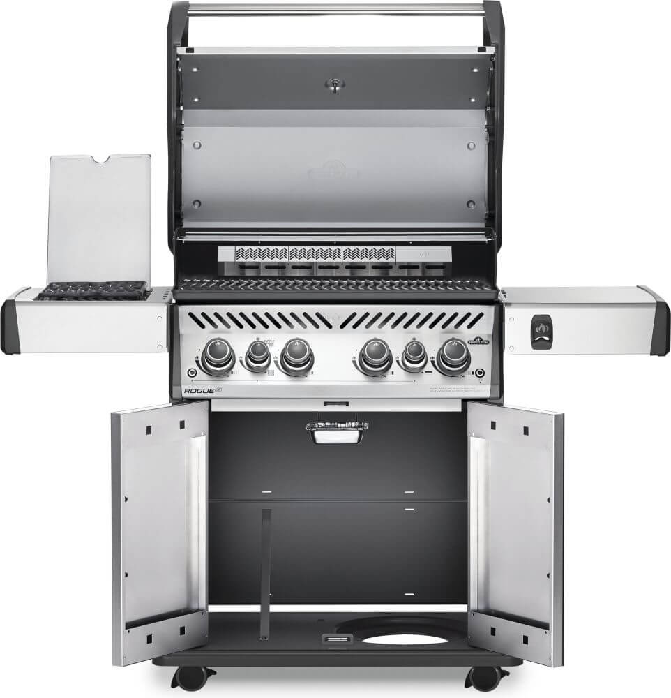 Rogue SE 525 RSIB with Infrared Side and Rear Burner , Natural Gas, Stainless Steel