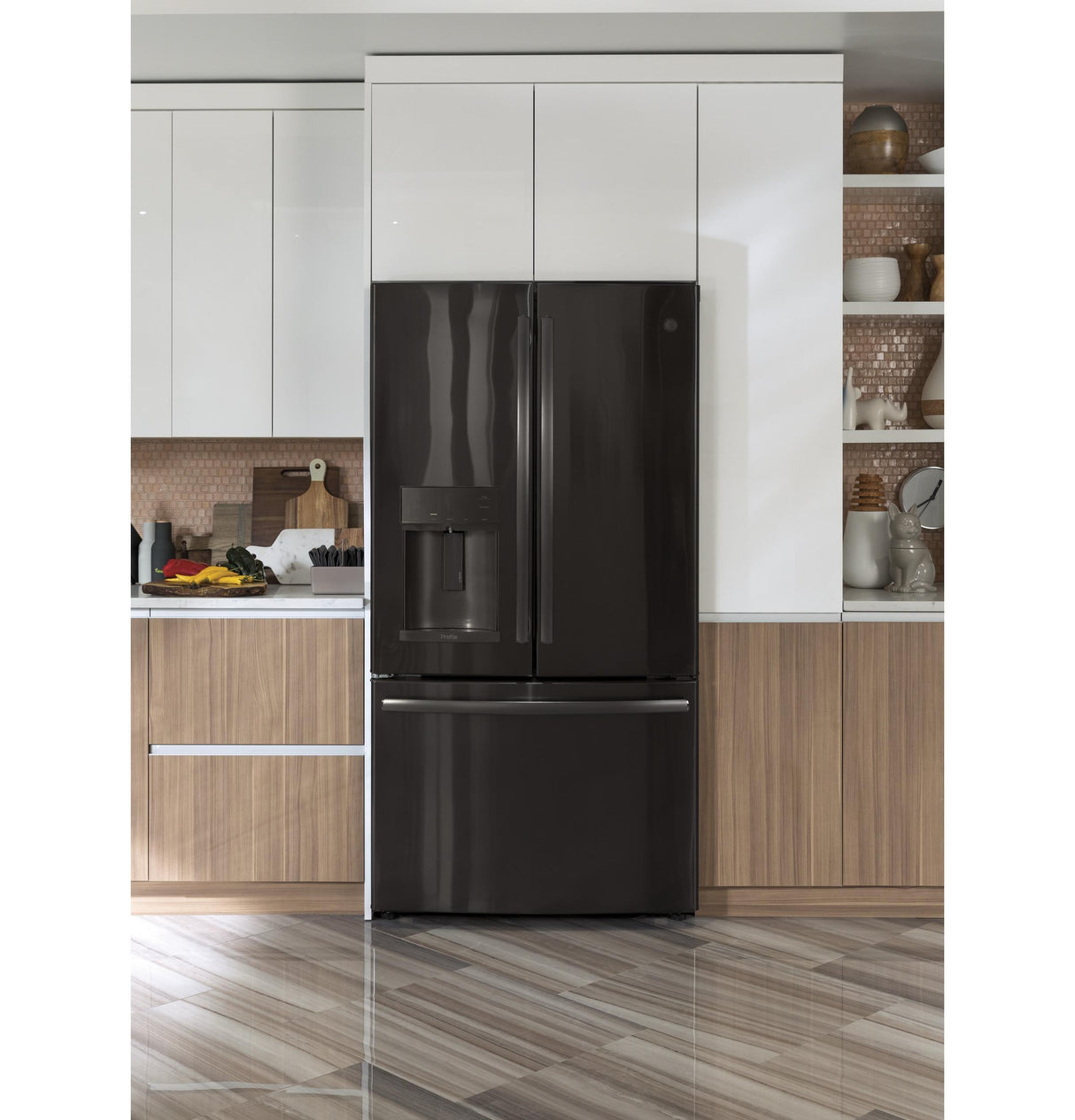 GE Profile™ Series 27.7 Cu. Ft. French-Door Refrigerator with Door In Door and Hands-Free AutoFill