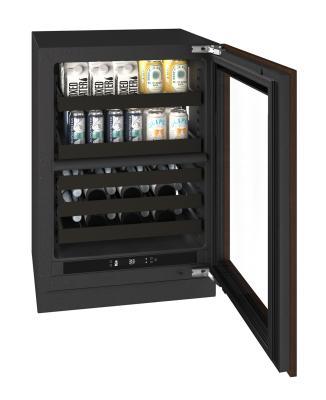 Urbd424 24" Dual-zone Beverage Center With Integrated Frame Finish (115 V/60 Hz)