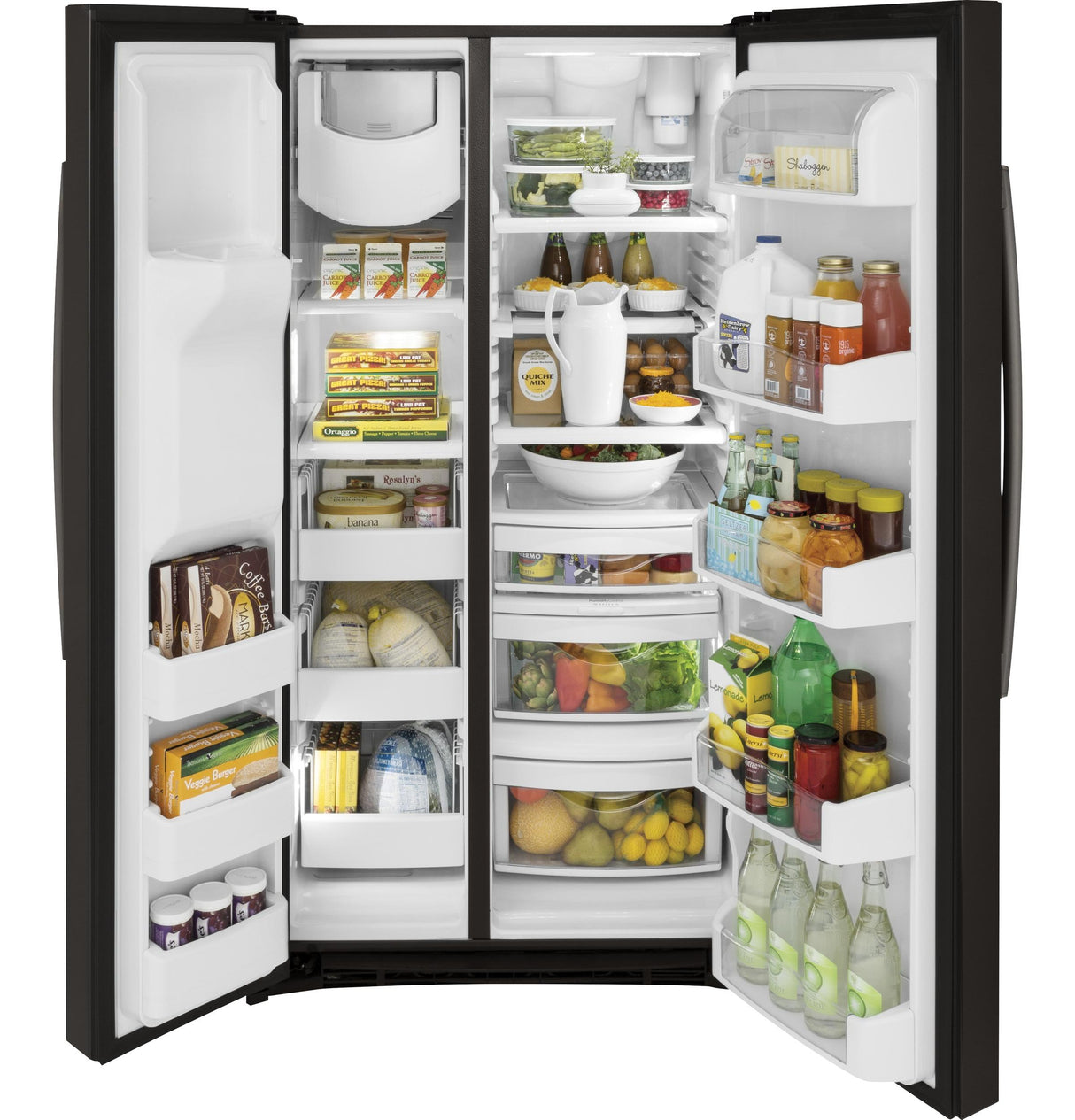 GE Profile™ Series ENERGY STAR® 25.3 Cu. Ft. Side-by-Side Refrigerator