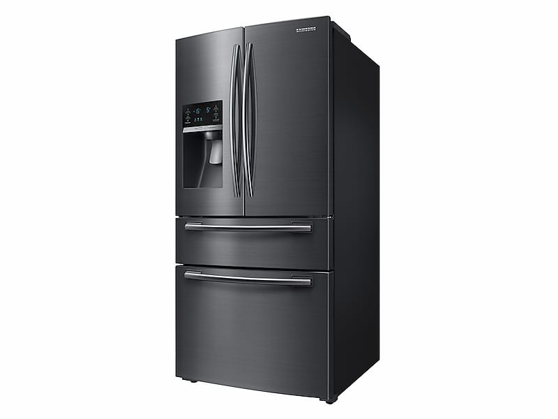 25 cu. ft. 4-Door French Door Refrigerator in Black Stainless Steel