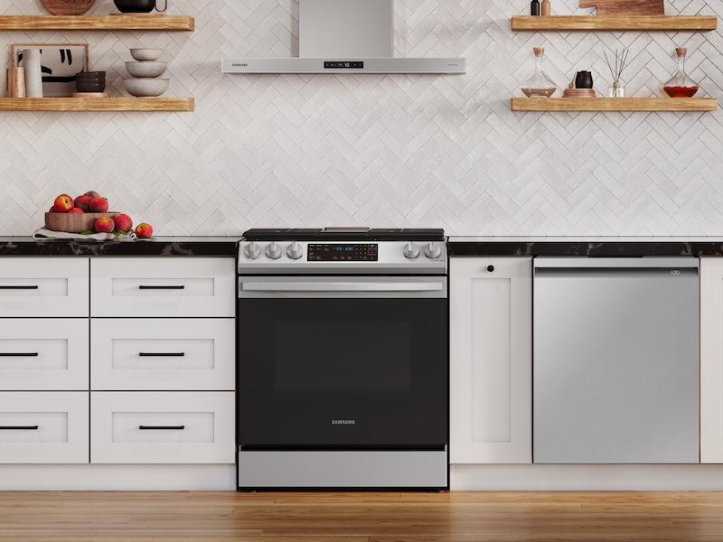 6.0 cu. ft. Smart Slide-in Gas Range with Air Fry & Convection in Fingerprint Resistant Stainless Steel