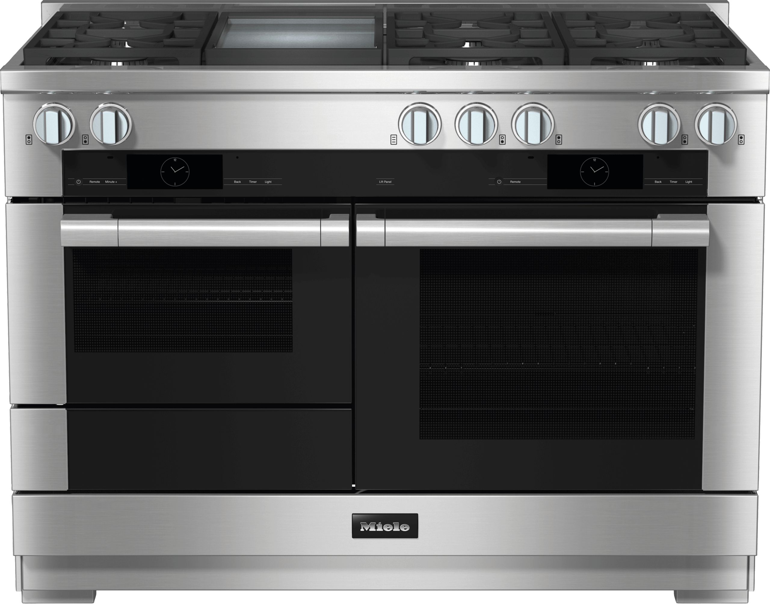 HR 1956-3 G DF GD Stainless steel/Clean Touch Steel - 48 inch range Dual Fuel model with M Touch controls