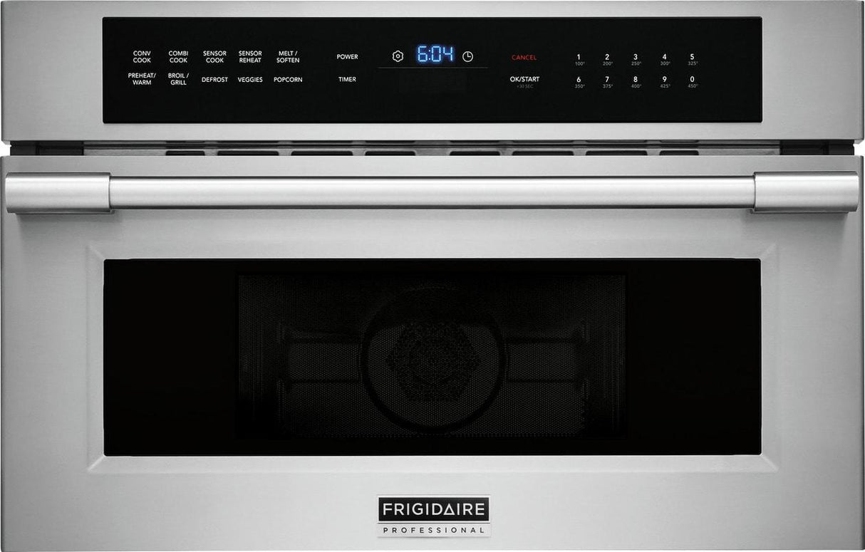Frigidaire Professional 30" Built-In Convection Microwave Oven with Drop-Down Door