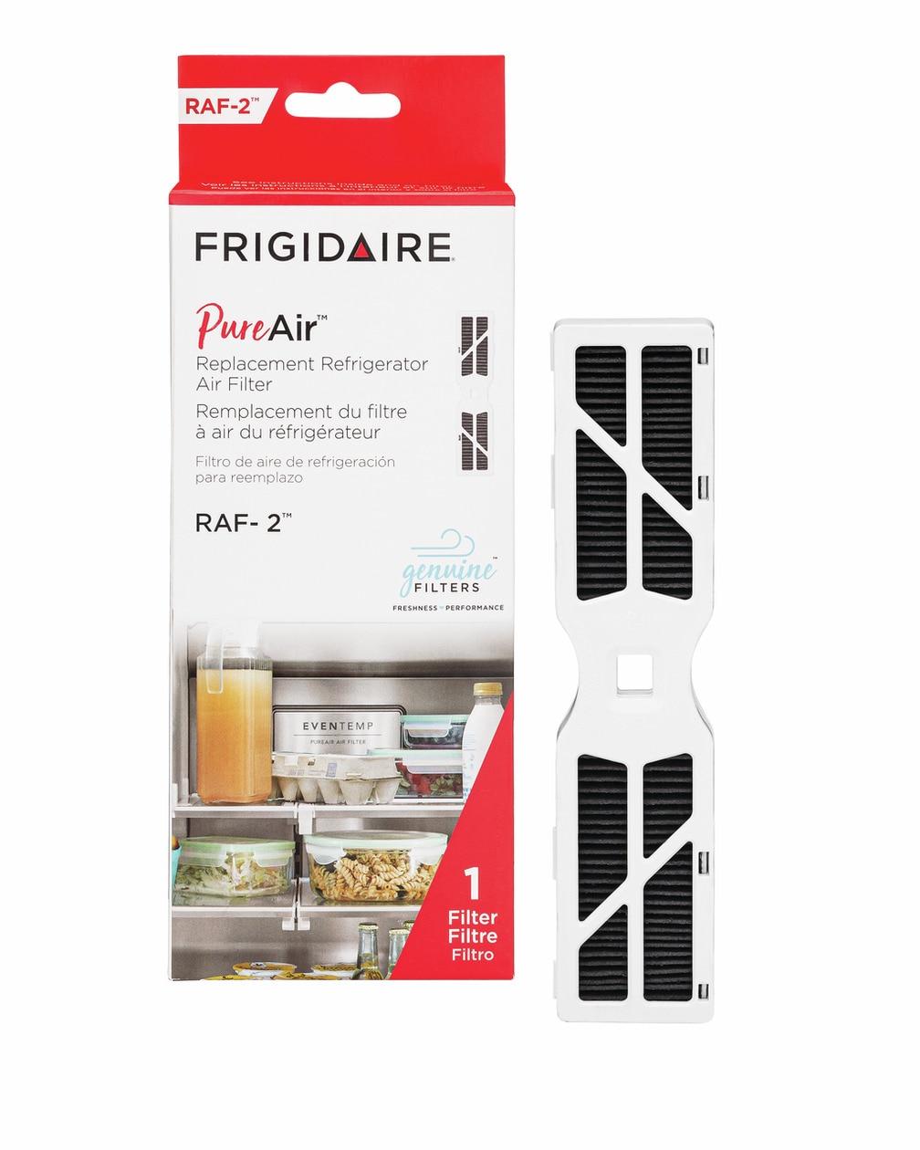 FPPWFU02, FRGPAAF2, and (2) FRPAPK2RF Water and Air Filter Combo Kit with Produce Keeper Plus