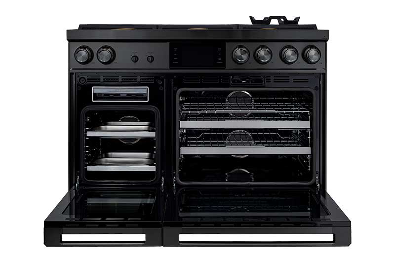 48" Range, Graphite Stainless Steel, Natural Gas/High Altitude