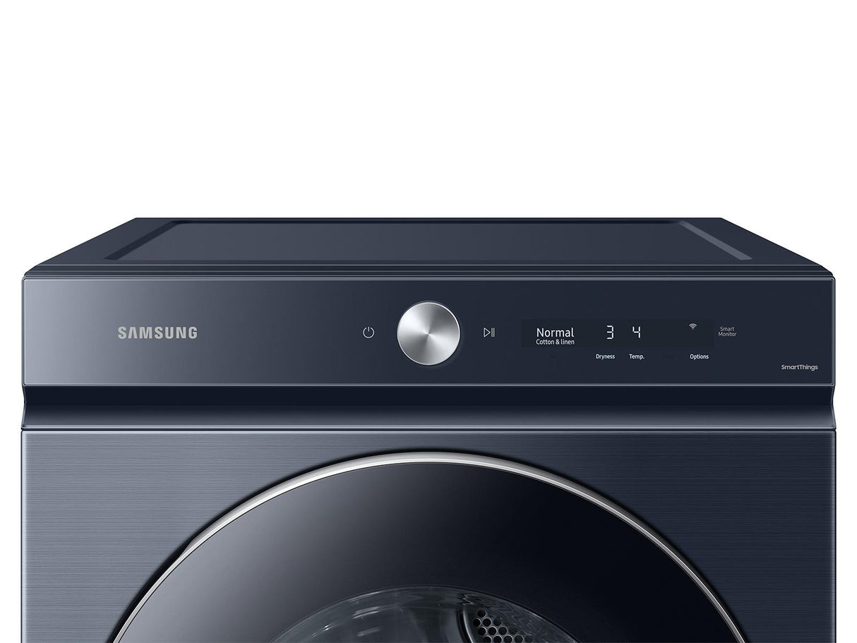 Bespoke 7.6 cu. ft. Ultra Capacity Gas Dryer with AI Optimal Dry and Super Speed Dry in Brushed Navy