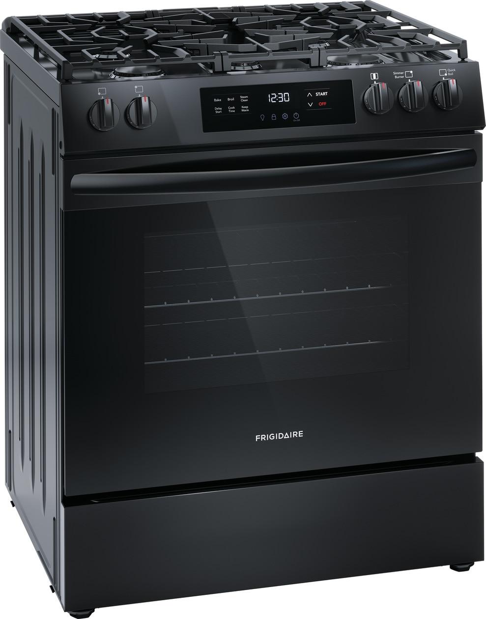 30" Front Control Gas Range with Quick Boil