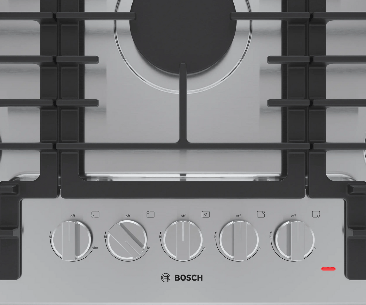 500 Series Gas Cooktop 30" Stainless steel