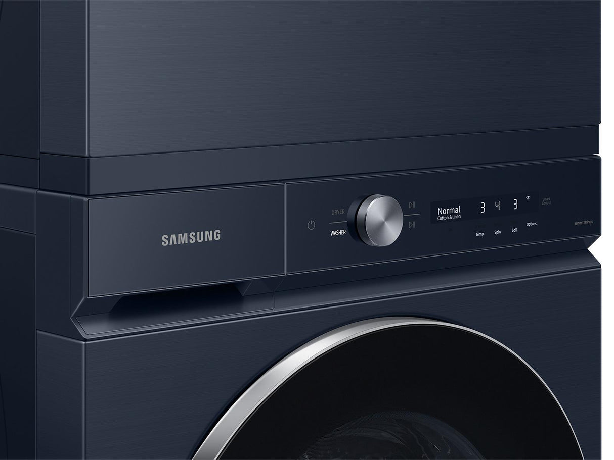 Bespoke 7.6 cu. ft. Ultra Capacity Gas Dryer with AI Optimal Dry and Super Speed Dry in Brushed Navy