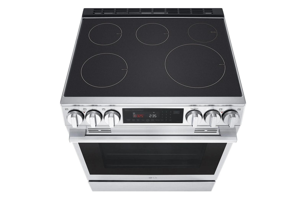 6.3 cu. ft. Smart Induction Slide-In Range with InstaView®, ProBake Convection®, Air Fry, and Air Sous Vide