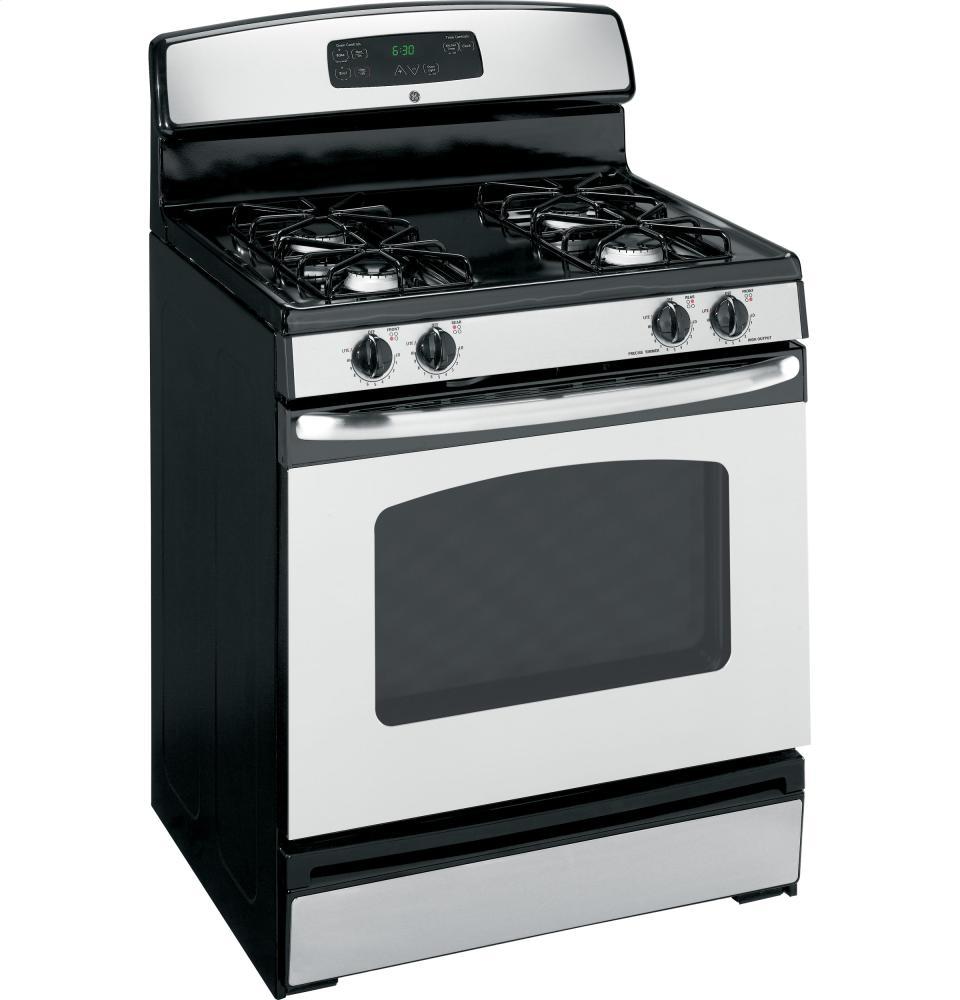 GE® 30" Free-Standing Gas Range