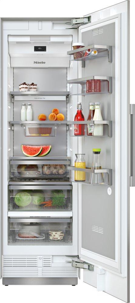 K 2602 SF Stainless steel/CleanSteel - MasterCool™ refrigerator For high-end design and technology on a large scale.