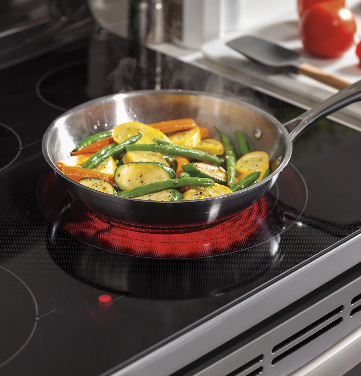 GE Profile™ 30" Free-Standing Electric Convection Range