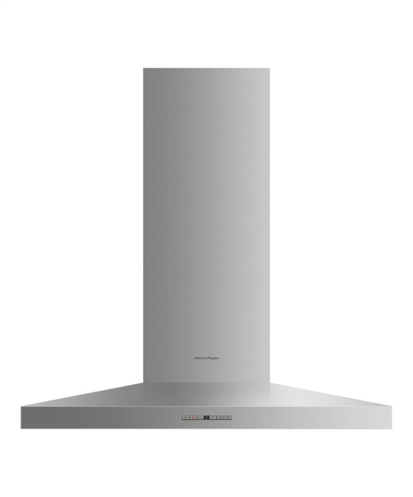 Wall Chimney Vent Hood, 36", Pyramid