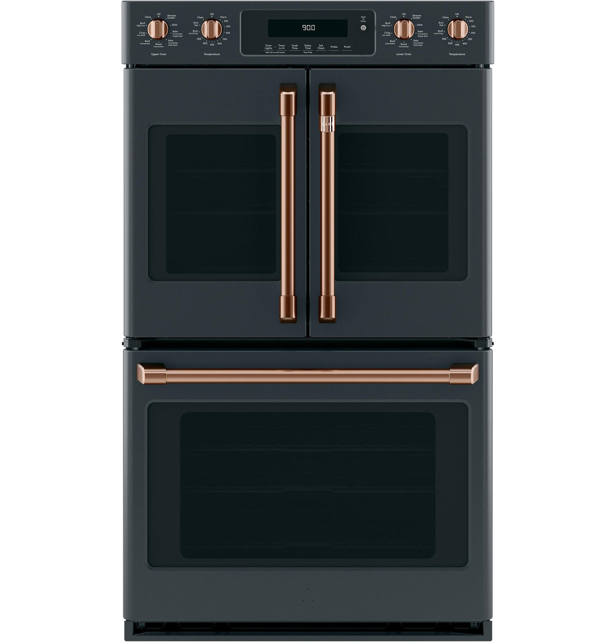 Café™ 2 French-Door Handles; 1 - 30" Handle; - Brushed Copper