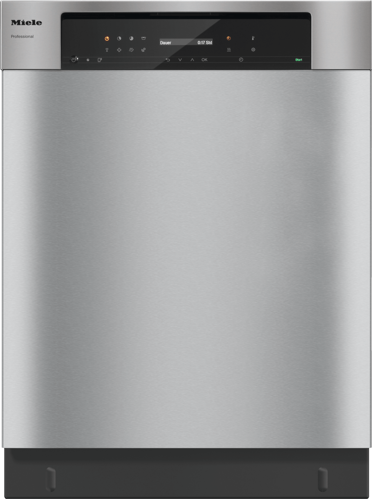 PFD 101 U Stainless steel - Built-under dishwasher, ADA compliant, for large loads of dishware in households, offices and utility areas.