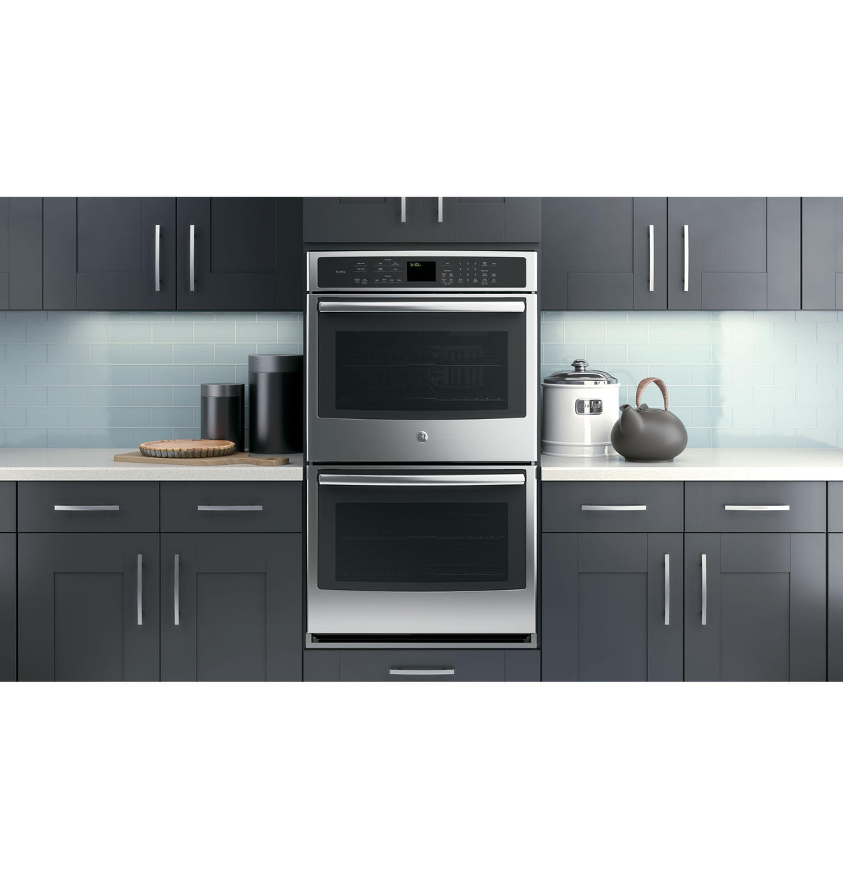 GE Profile™ Series 30" Built-In Double Convection Wall Oven