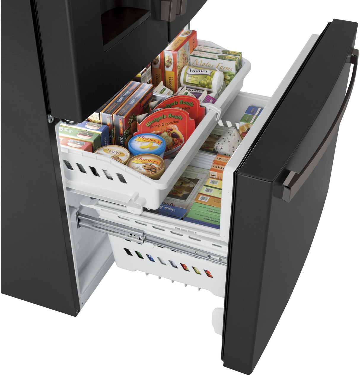 GE® ENERGY STAR® 17.5 Cu. Ft. Counter-Depth French-Door Refrigerator