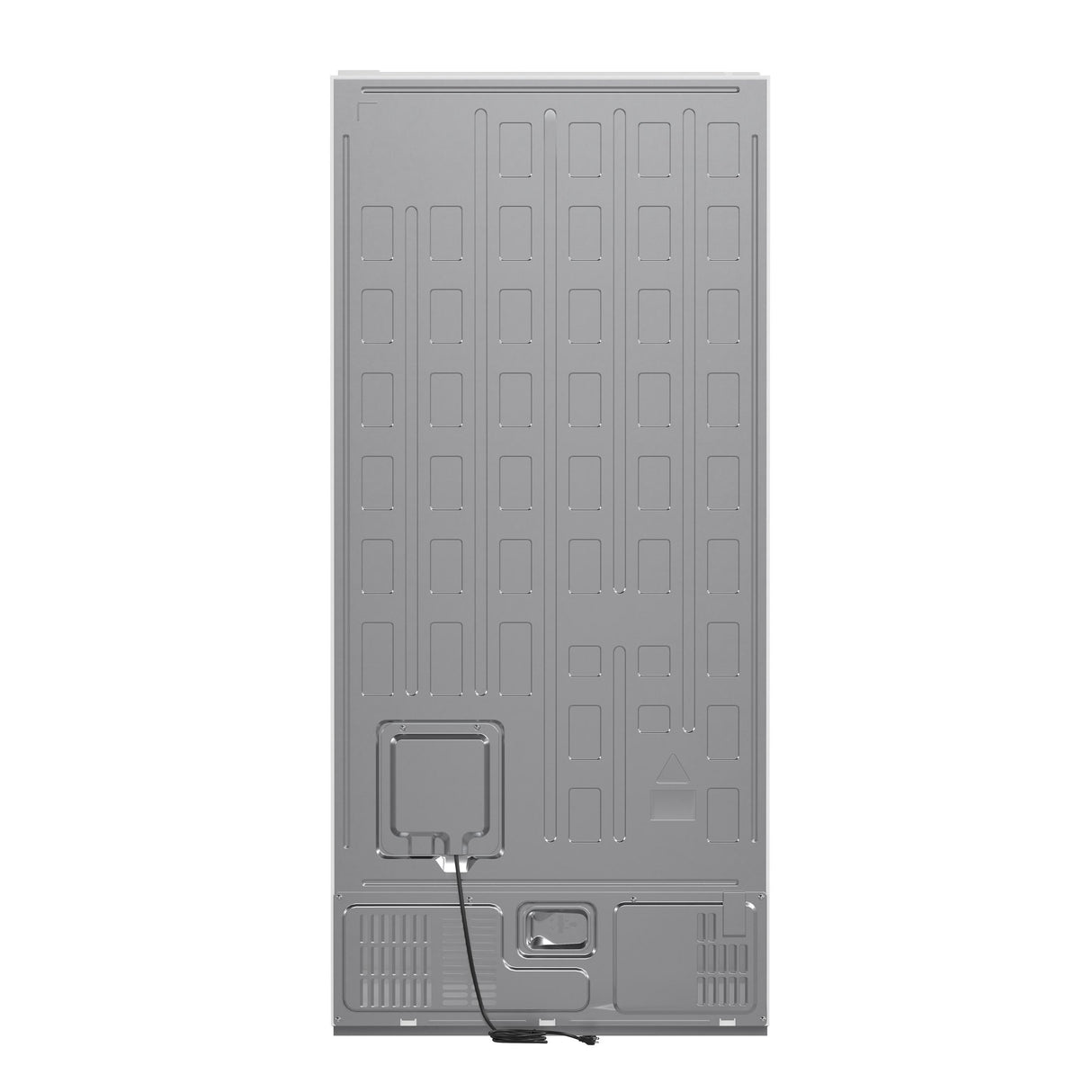 Forno Milano 2-Piece 62-Inch Freestanding Dual Bottom Freezer Refrigerator, White - 34.4 cu.ft, Touch Control, Ice Maker