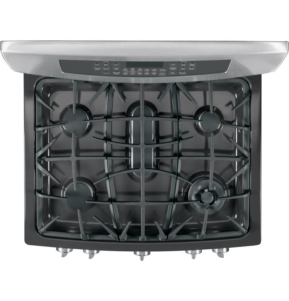 GE Profile Series 30" Free-Standing Self Clean Gas Range with Warming Drawer