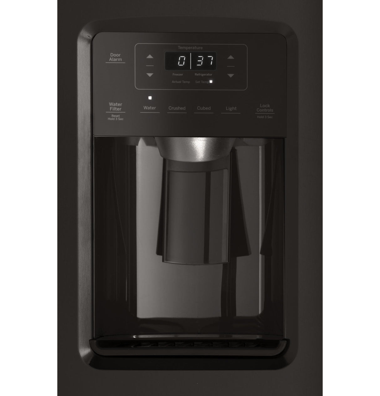 GE® 25.1 Cu. Ft. Side-By-Side Refrigerator