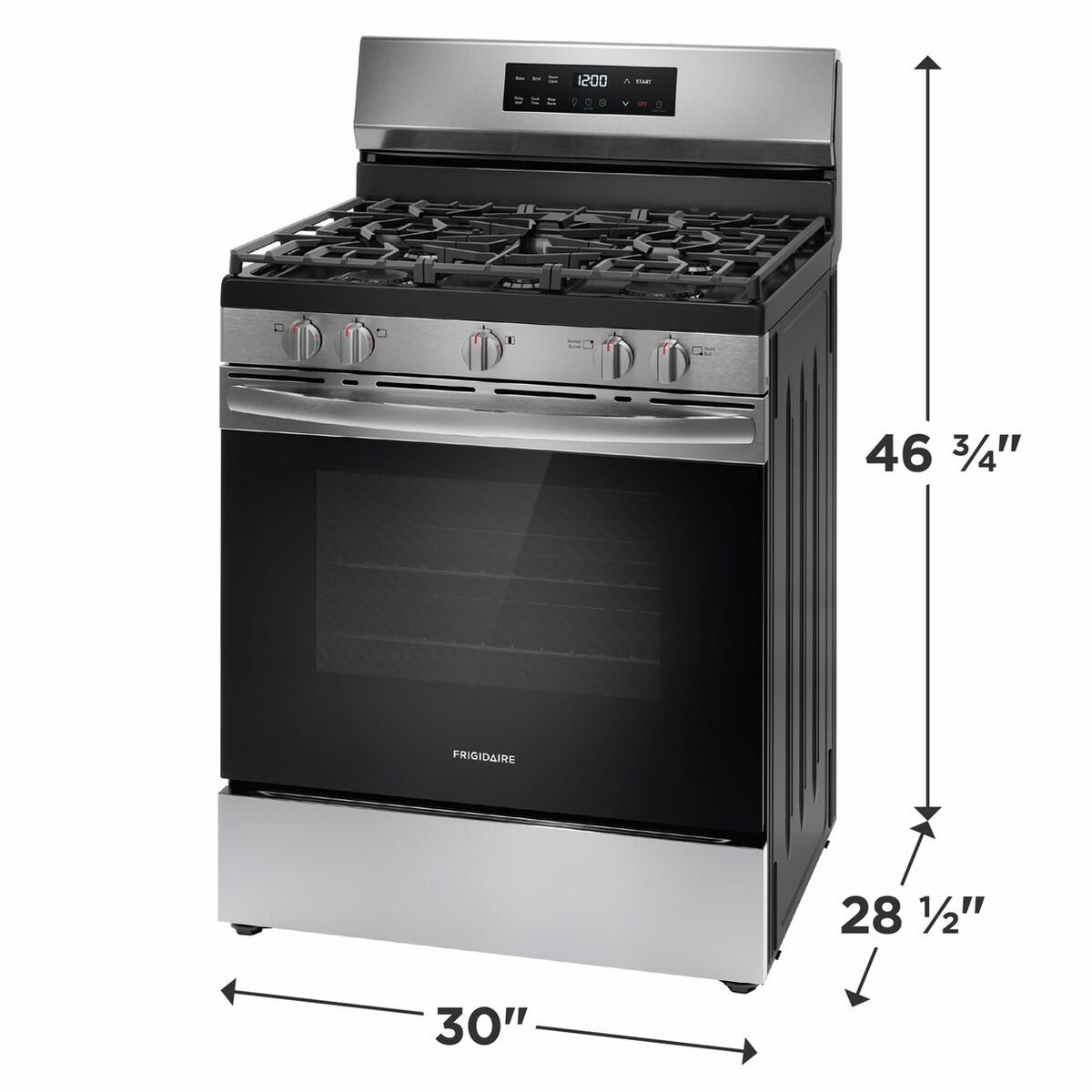30" Gas Range with Quick Boil
