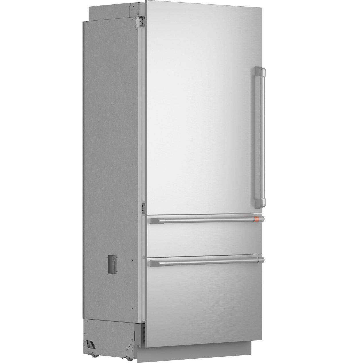 CAFE™ 36" Panel-Ready Integrated Bottom-Freezer Refrigerator - Left Swing