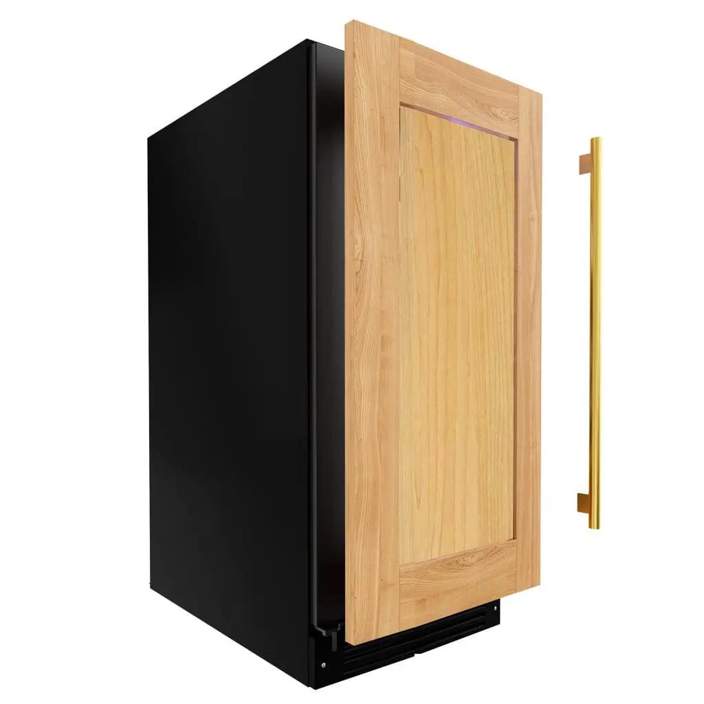 15" Solid Panel Ready Door Beverage Center LH