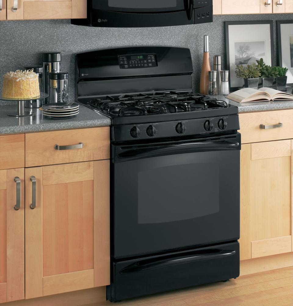 GE Profile 30" Free-Standing Self Clean Gas Range with Warming Drawer
