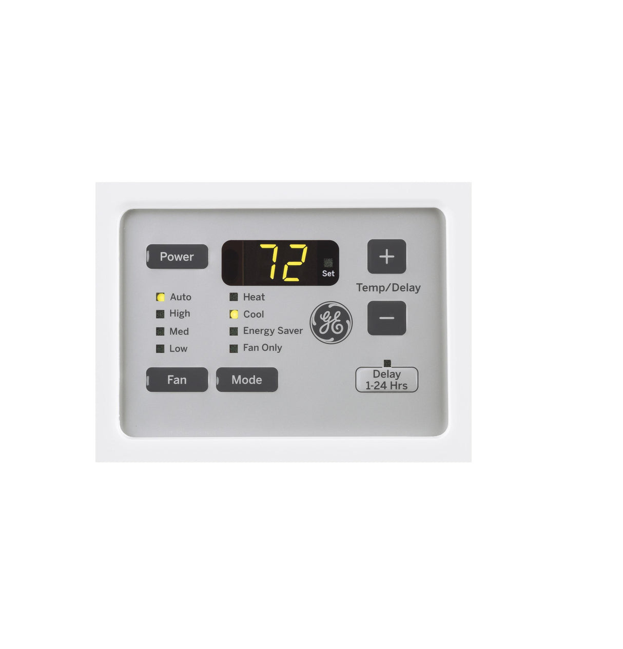 GE® 24,000 BTU Heat/Cool Electronic Window Air Conditioner for Extra-Large Rooms up to 1500 sq. ft.