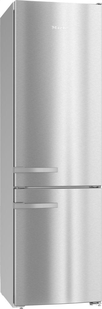 KFN 13923 DE edt/cs - Freestanding fridge-freezer with convenient interior cabinet and IceMaker for fresh ice cubes any time.