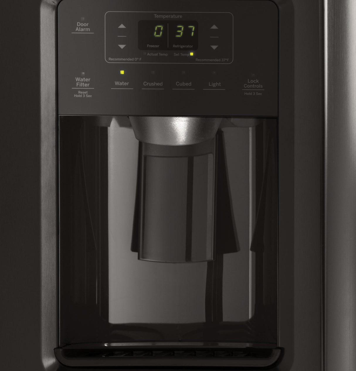 GE® ENERGY STAR® 25.3 Cu. Ft. Side-By-Side Refrigerator