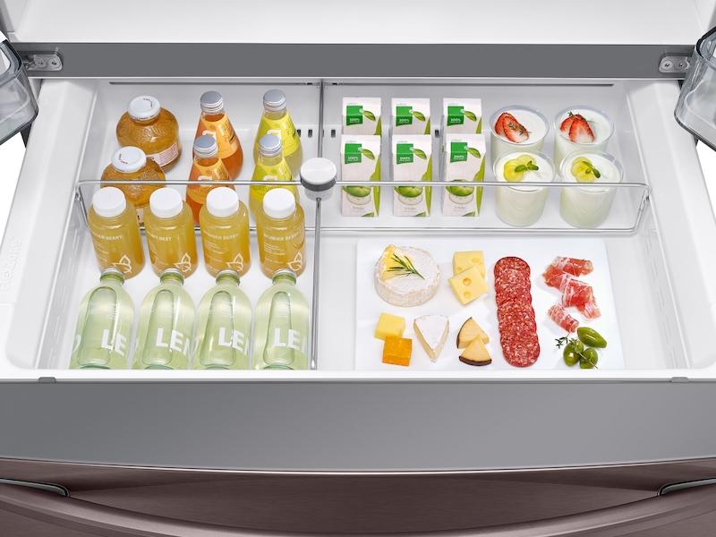 28 cu. ft. 4-Door French Door Refrigerator with Touch Screen Family Hub™ in Tuscan Stainless Steel