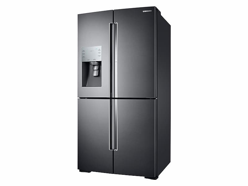 28 cu. ft. Food Showcase 4-Door Flex™ Refrigerator with FlexZone™ in Black Stainless Steel