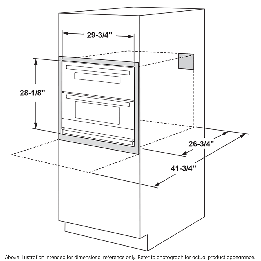 GE Profile™ 30" Built-In Twin Flex Convection Wall Oven