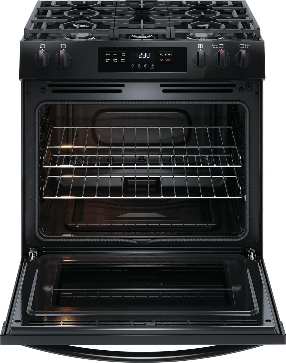 30" Front Control Gas Range with Quick Boil