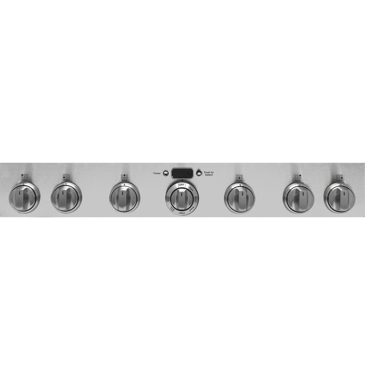 Café™ 36" All-Gas Commercial-Style Range with 6 Burners (Natural Gas)