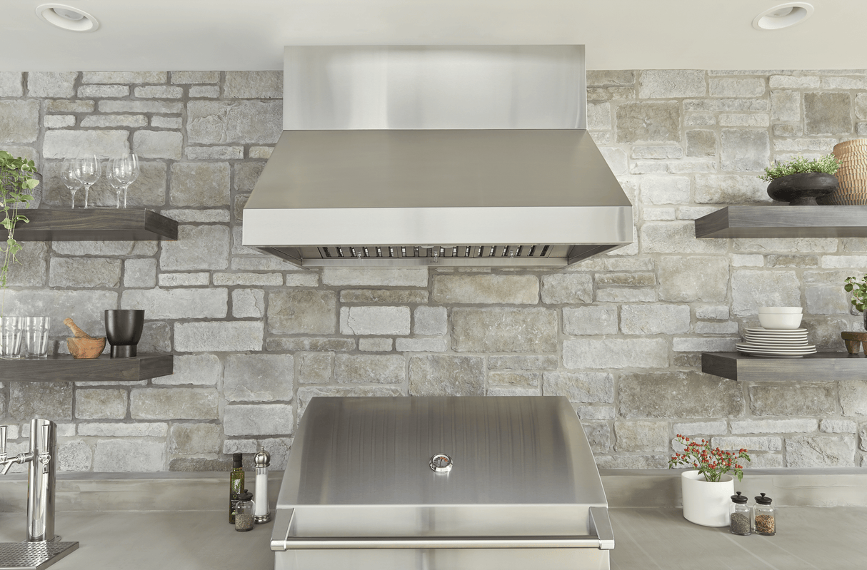 Cypress Wall Outdoor, 48in, LED, SS, 1200 CFM