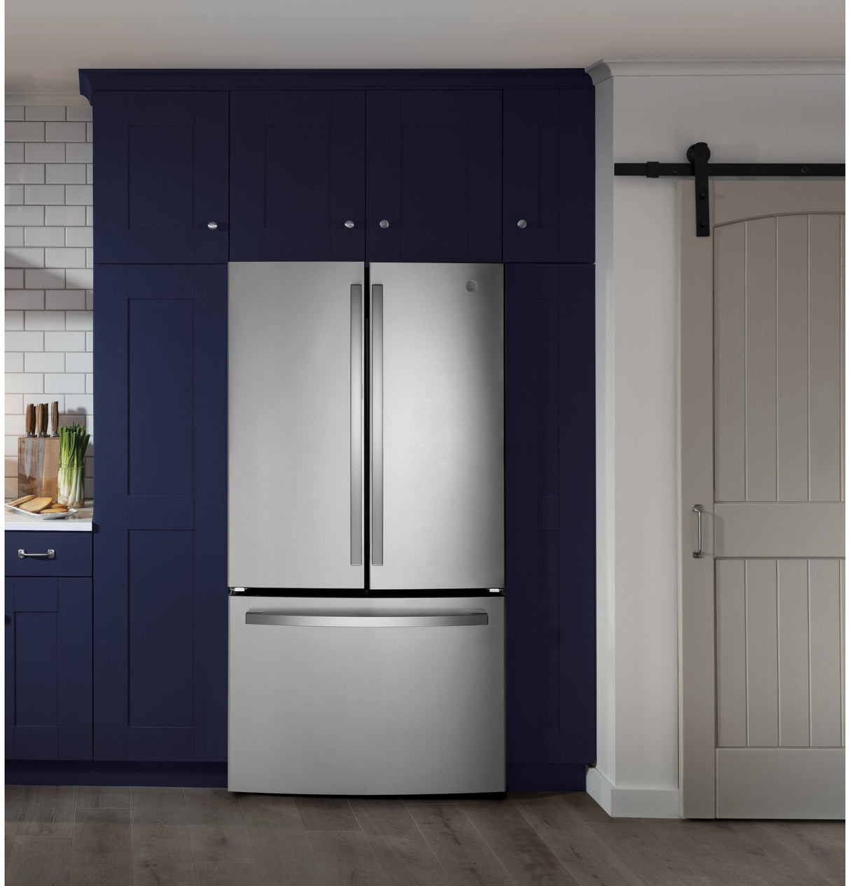 GE ENERGY STAR 27.0 Cu. Ft. Fingerprint Resistant French-Door Refrigerator