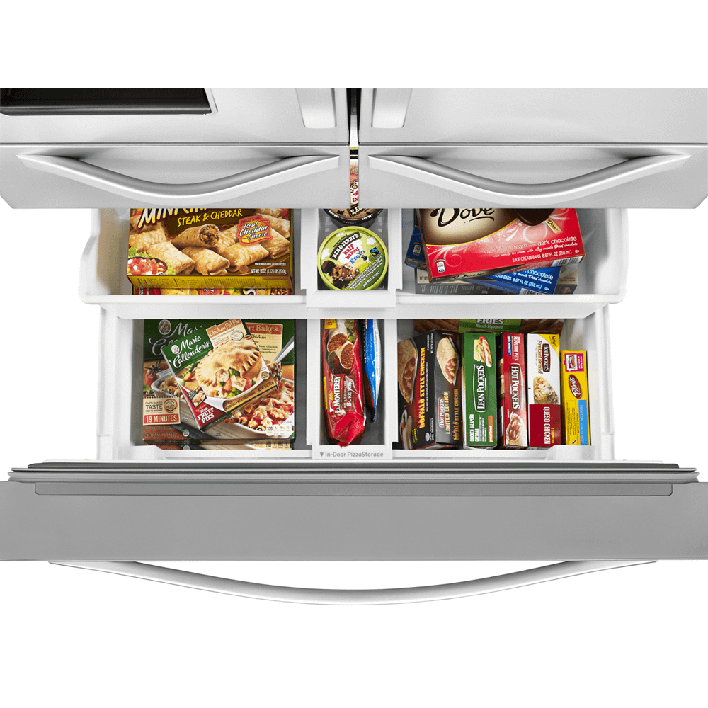 36-inch Wide Double Drawer French Door Refrigerator with Dual Cooling System - 26 cu. ft.