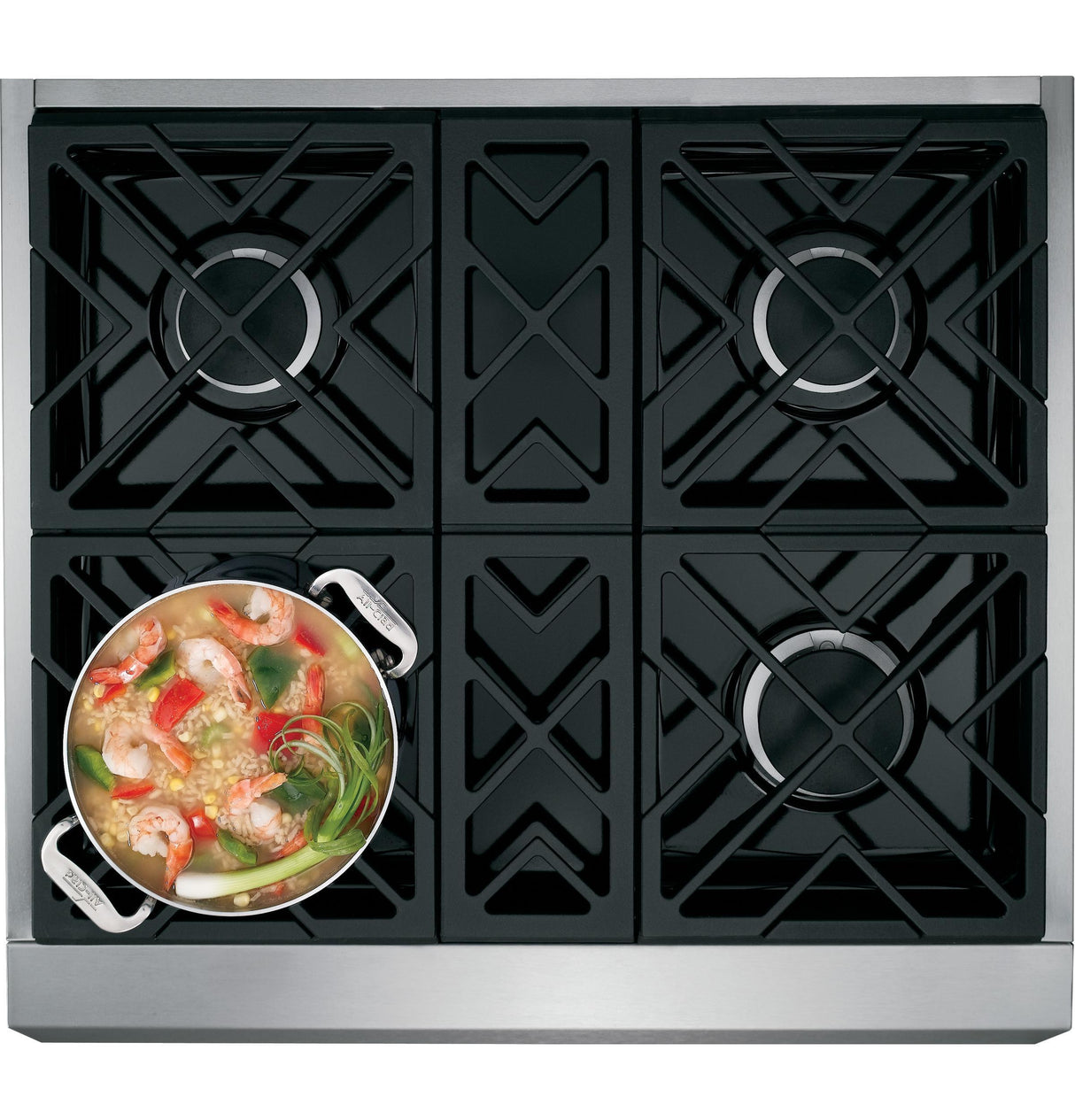 Monogram 30" Dual-Fuel Professional Range with 4 Burners (Natural Gas)