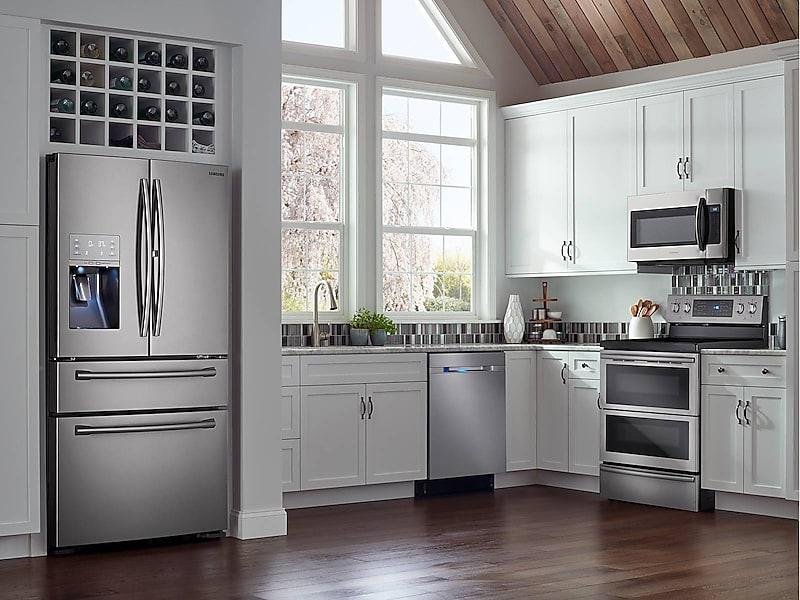 5.9 cu. ft. Freestanding Electric Range with Flex Duo™ & Dual Door in Stainless Steel