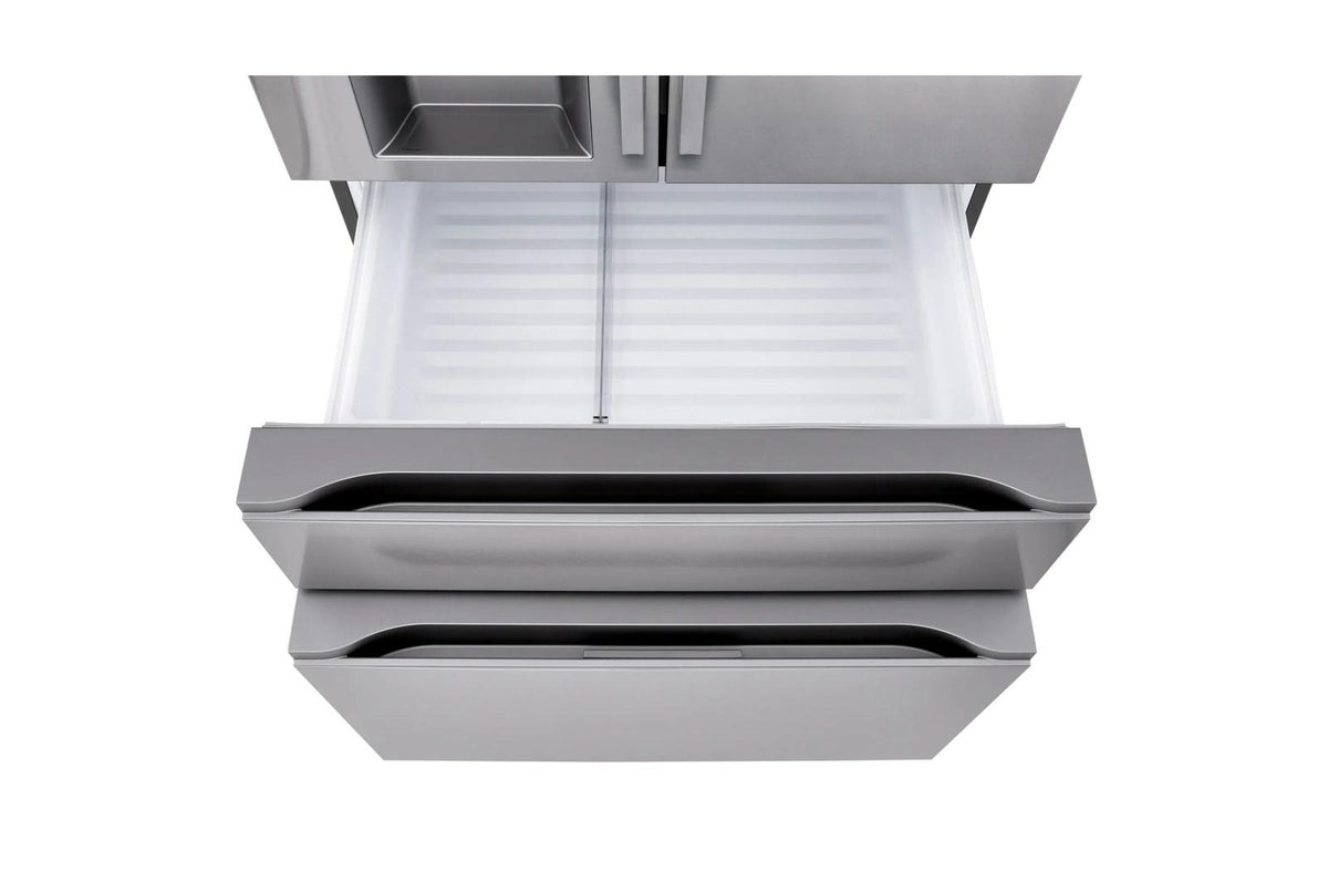 29 cu. ft. Smart Standard-Depth MAX™ 4-Door French Door Refrigerator with Full-Convert Drawer™