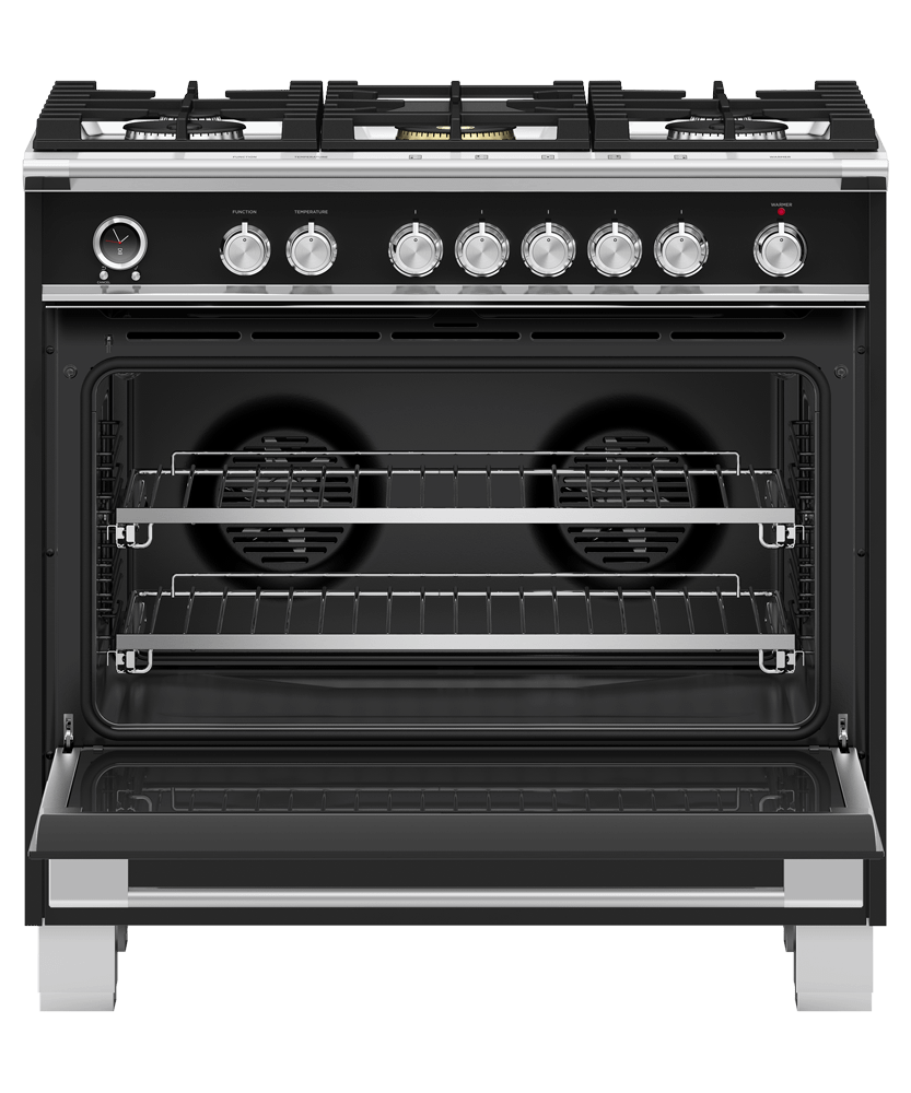 36" Series 9 Classic 5 Burner Dual Fuel Self-Cleaning Range
