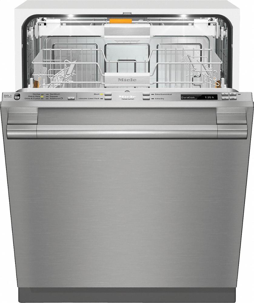 G 6565 SCVi SF AM Fully-integrated, full-size dishwasher with hidden control panel, 3D cutlery tray and CleanTouch Steel panel