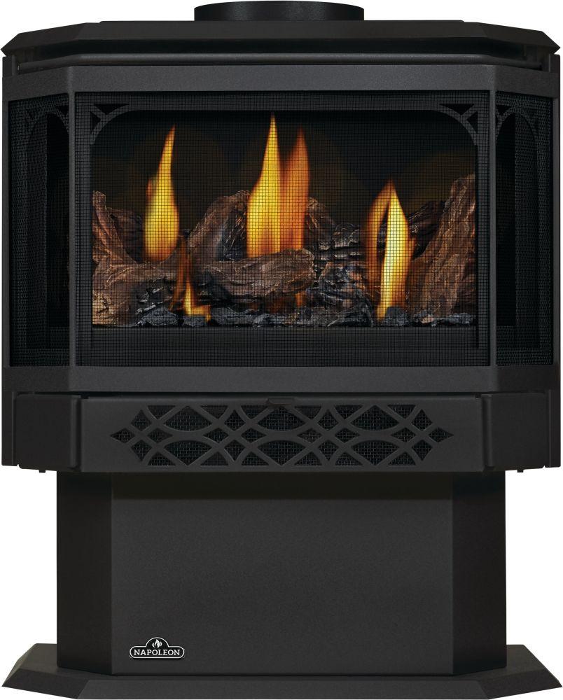 Haliburton? Direct Vent Gas Stove, Electronic Ignition